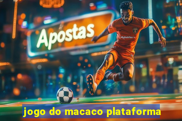 jogo do macaco plataforma